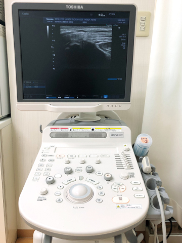 神戸市西区の片岡整形外科 超音波検査